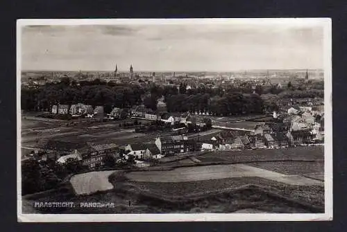 113397 AK Maastricht Fotokarte Panorama 1940 Feldpost
