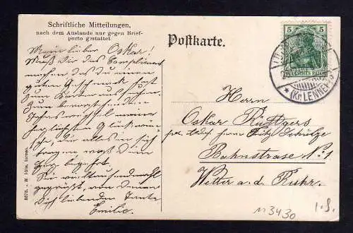 113430 AK Tannenhof bei Lüttringhausen Neue Damenvilla 1906