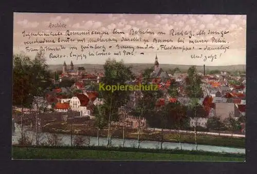 113958 Ansichtskarte Rochlitz um 1910