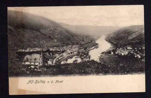 105691 Ansichtskarte Alf Bullay an der Mosel  um 1900
