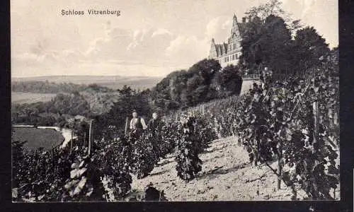 105756 AK Schloss Vitzenburg bei Querfurt 1913