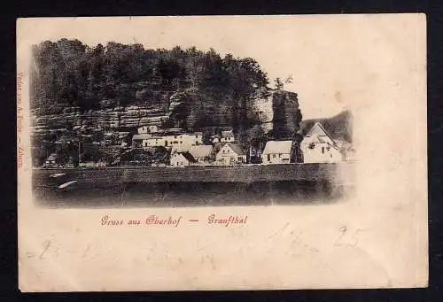 104464 AK Graufthal Oberhof bei Zabern Elsass um 1905