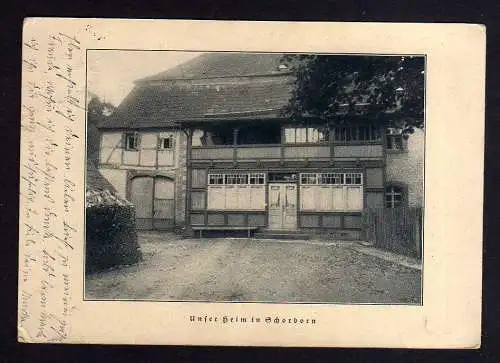 104898 Ansichtskarte Schorborn Deensen Kr. Holzminden 1926