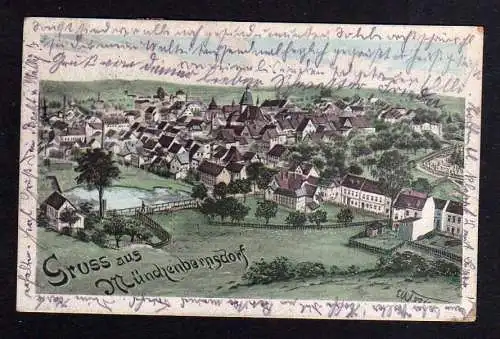 104175 AK Münchenbernsdorf 1921 Künstlerkarte