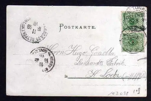 103098 AK Oevelgönne Övelgönne Litho 1899 Gaststätte Fährhaus