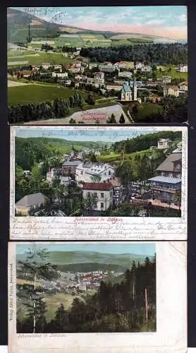 103436 3 AK Johannisbad in Böhmen 1902 1905