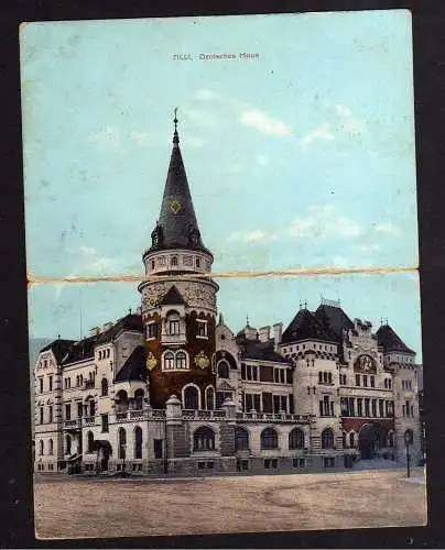 103390 Klapp AK Celje Cilli Deutsches Haus um 1905