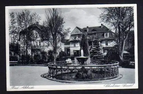 103429 Ansichtskarte Bad Altheide Charlotten Sprudel Villen 1937