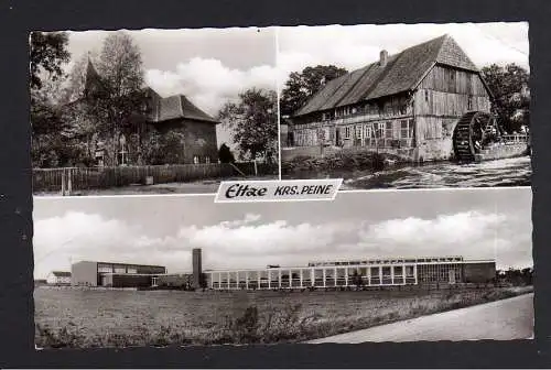 103136 AK Eltze Kreis Peine Mühle Kirche Mittelpunktschule