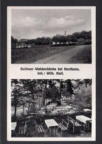 103201 Ansichtskarte Sultmer Berg Sultmer Waldschänke bei Northeim 1940 Gasthaus Restaurant