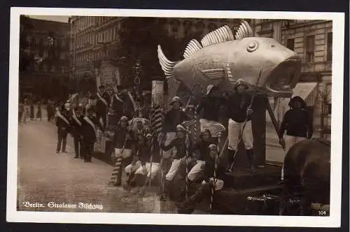 36428 Ansichtskarte Berlin Stralauer Fischzug SST 1937 blanko