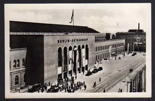 71268 Ansichtskarte Berlin Ostbahnhof 1951