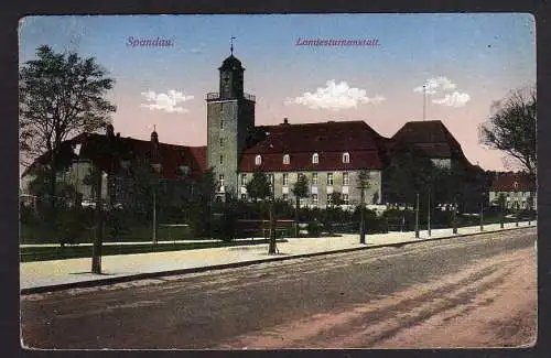 82587 Ansichtskarte Berlin Spandau Landesturnanstalt 1913