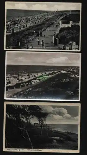 134131 3 Ansichtskarte Ostseebad Müritz Strandpromenade 1942 1939