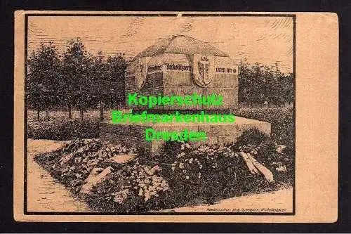 119285 Ansichtskarte Wilhelmshaven 1920 Enthüllung des Denkmals für unsere im Weltkriege ge