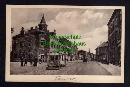 117059 Ansichtskarte Tarnow Ul. Krakowska Straßenbahn um 1918