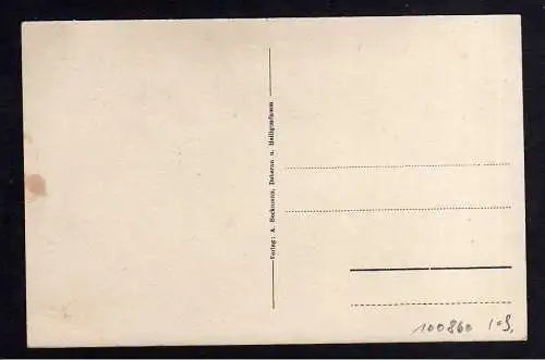 100860 Ansichtskarte Heilgendamm Villenreihe um 1920