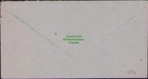 B15930 Brief SBZ Thüringen 95 A, 97 A Scheubengrobsdorf 19.3.46 Polizeidirektor