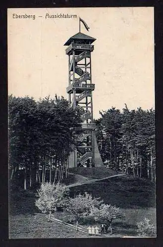 87649 Ansichtskarte Ebersberg 1925 Aussichtsturm