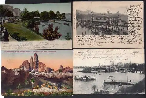 87597 9 Ansichtskarte HAMBURG 1900 - 1906