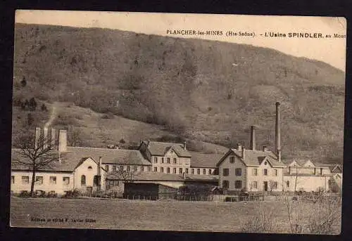 77832 Ansichtskarte Plancher-les-Mines L ´Usine Spindler Bergbau Fabrik