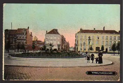 75904 AK Ypern Ieper Ypres  Yper Hotel 1915