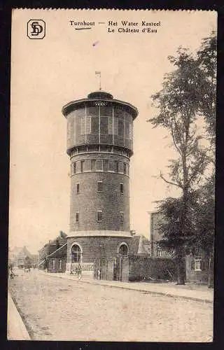 75901 AK Turnhout Wasserturm Het Water Kasteel 1916