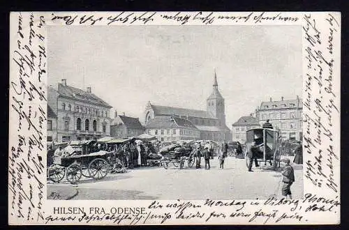 75017 AK Hilsen fra Odense 1903