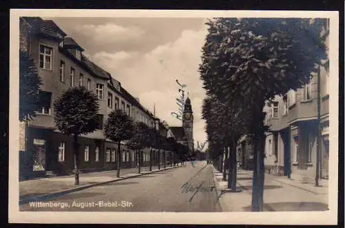 75325 AK Wittenberge August Bebel Straße 1952