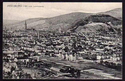 71459 AK Freiburg i. Br. vom Lorettoberg 1906