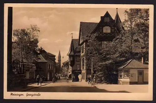 71311 AK Meiningen 1943 Georgstraße Hotel Meininger Hof