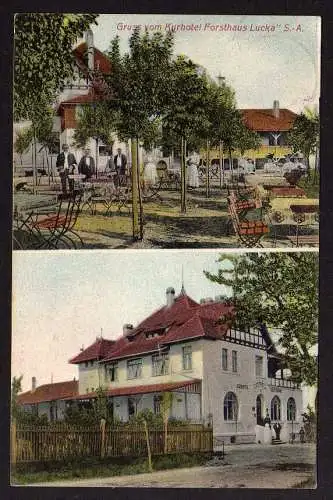 70928 AK Lucka Kurhotel Forsthaus Rositz 1910