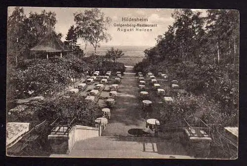 71122 AK Hildesheim 1918 Galgenberg Restaurant Holzen