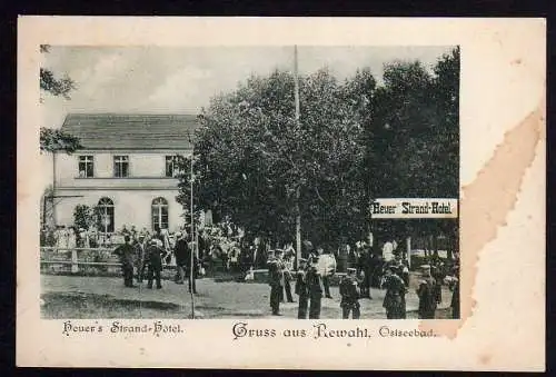 70976 AK Rewahl Rewal Heuers Strand Hotel 1905