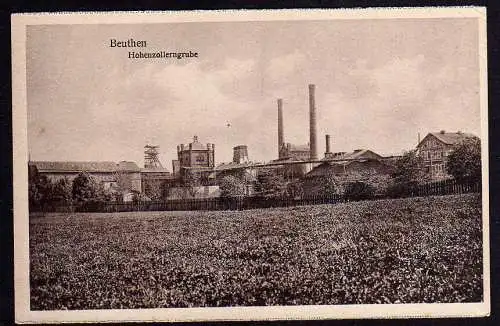 70149 Ansichtskarte Beuthen Hohenzollerngrube Bergbau