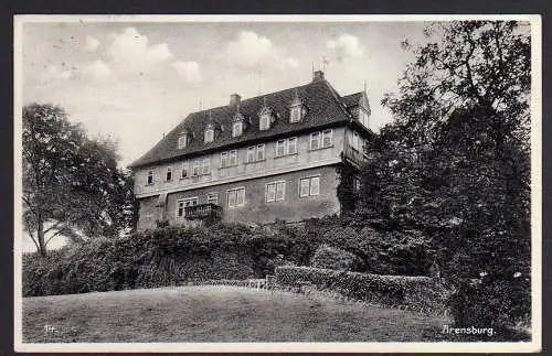 68444 Ansichtskarte Adel Arensburg Bückeburg 1937
