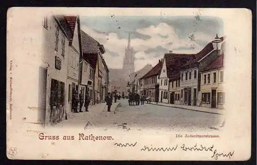 68129 AK Rathenow Jederitzerstrasse 1899 gelaufen