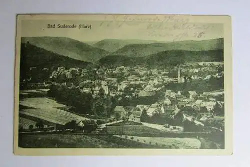 67549 AK Bad Suderode Ostharz Quedlinburg 1924