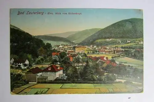 67550 AK Bad Lauterberg im Harz Blick vom Eichenkopf 1918 Feldpost