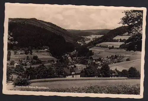68009 AK Mühlbach Mühlleithen Buschhaus 1935 Auerbach Aschberggebiet