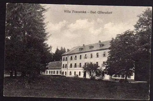 68035 AK Bad Ullersdorf Villa Franziska 1942, gelaufen