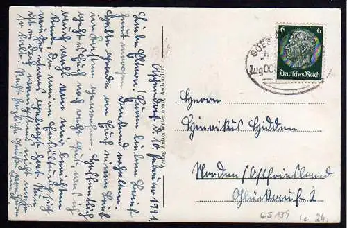 65139 AK Aschendorf Papenburg Poststraße 1941, gelaufen