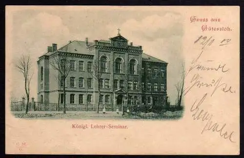 64969 AK Gütersloh Lehrer Seminar 1900