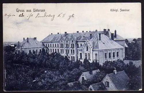 64886 AK Uetersen Königl. Seminar 1907