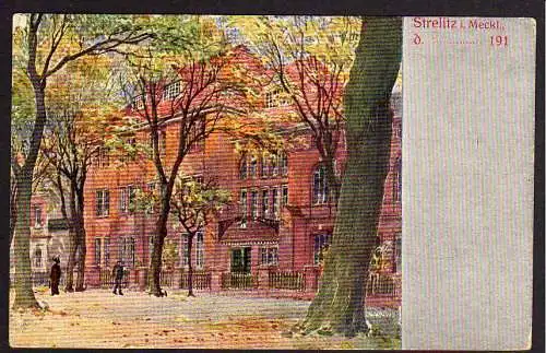 64513 AK Strelitz Meckl. 1918 Polytechnisches Institut