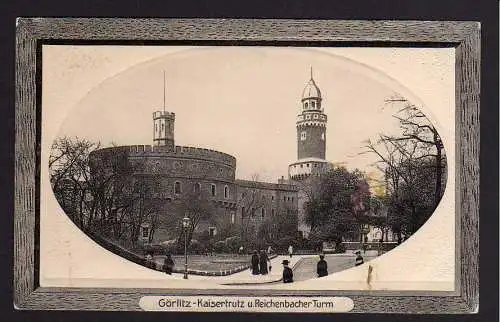 63885 AK Görlitz Kaisertrutz Reichenbacher Turm 1911