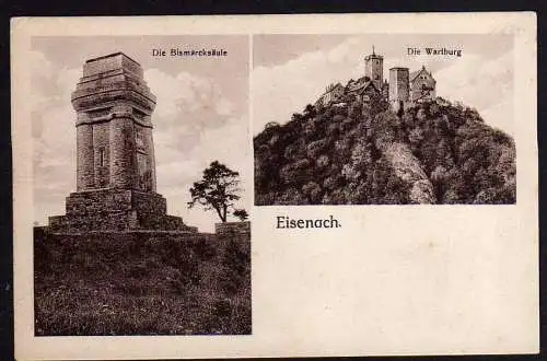 63960 AK Eisenach Bismarcksäule