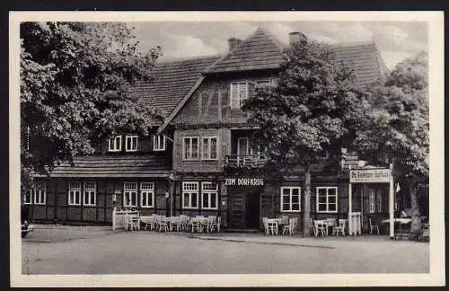 63643 AK Hanstedt Bez. Hamburg Otto Rieckmann Gasthaus um 1920