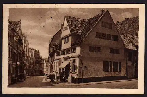 62146 Ansichtskarte Rostock Altstadt 1916