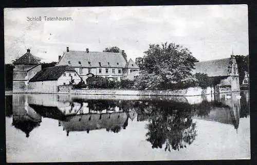 62154 AK Wasserschloss Tatenhausen bei Halle W. 1912